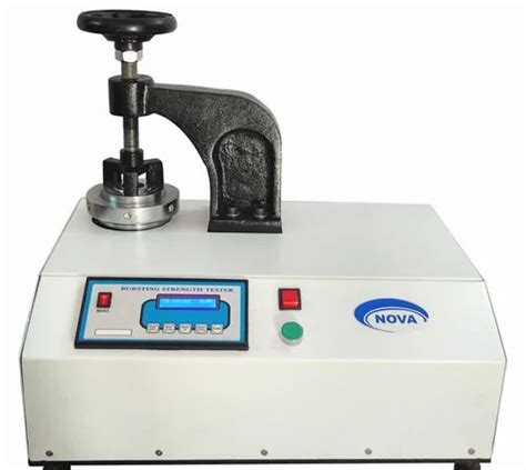 manufacturer of digital automatic burst strength tester|bursting strength tester price.